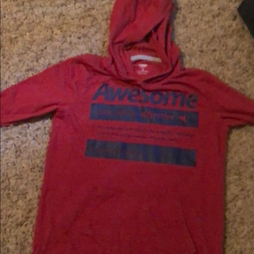 Boys long sleeve hoodie